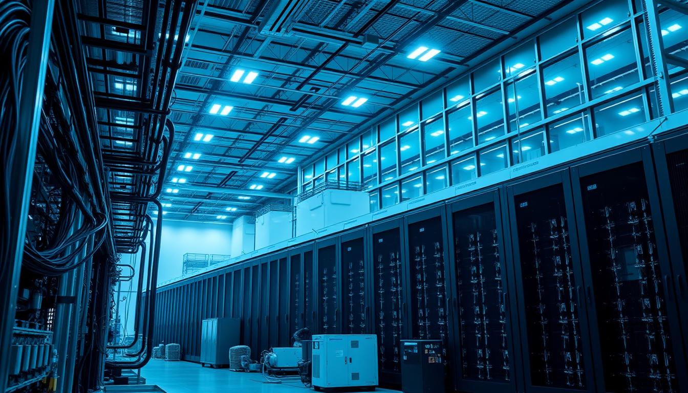 a large modern data center